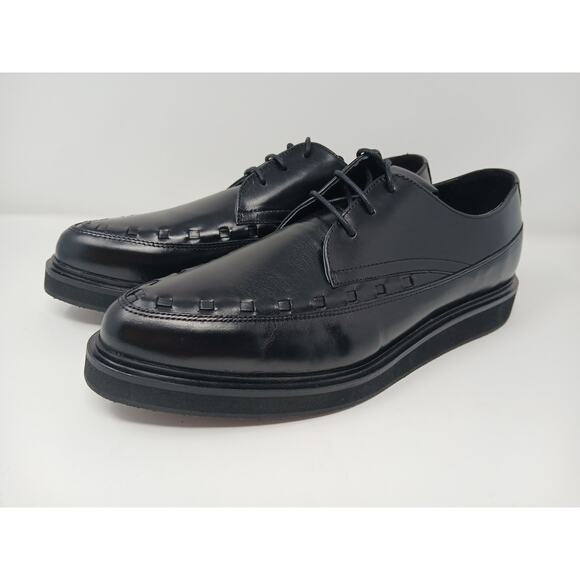 ALLSAINTS Derby Oxford Platform Lace Men\'s Size 46 EU /US 13 Leather Shoes New main image 5